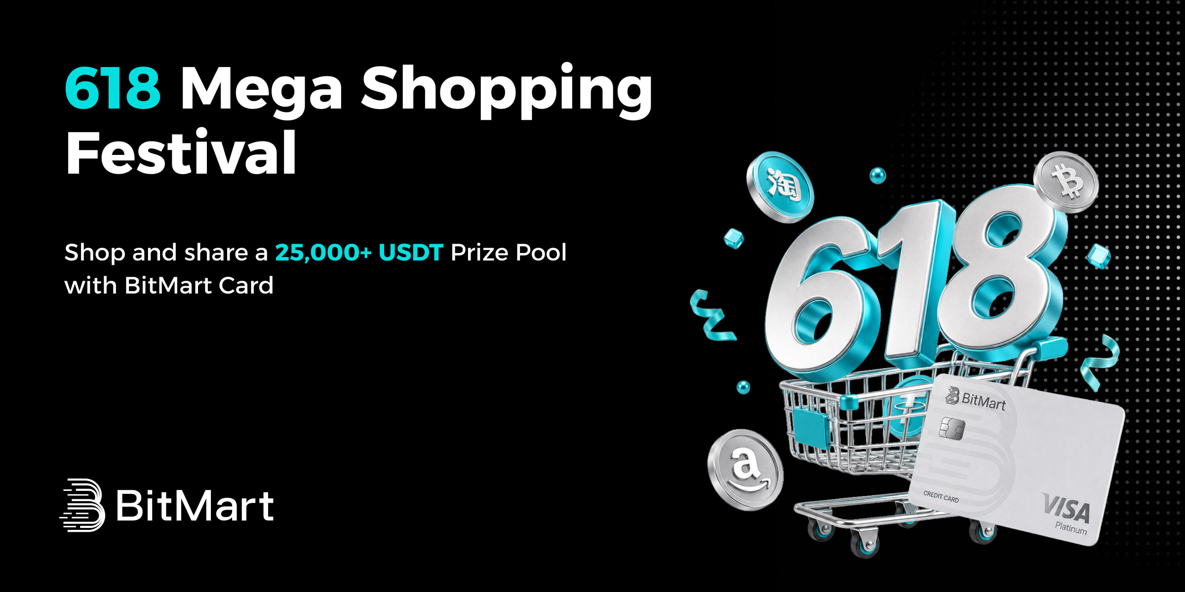 6.18 Mega Shopping Festival |Shop and share a 25,000+ USDT Rewards