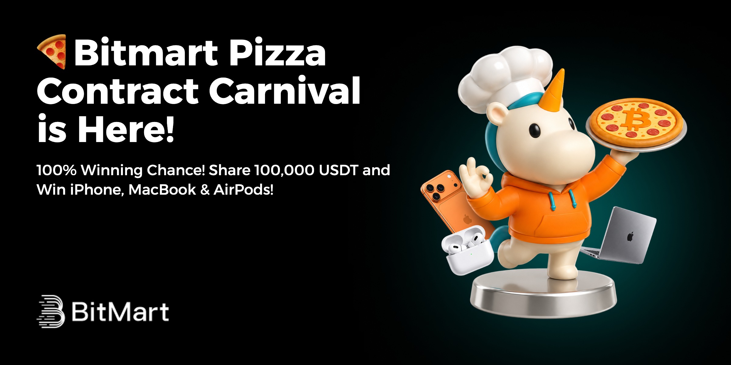 100% Winning Rate! Share a 100,000 USDT Prize Pool, Plus Chances to Win iPhones,